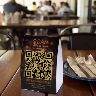 Restaurant QR Code for Menu   Daily Specials