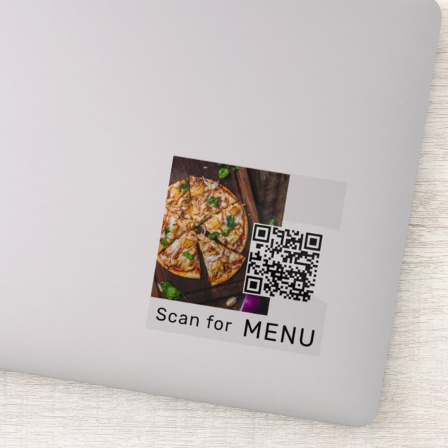 Restaurant  QR Code Scan for Menu Photo (Detail)