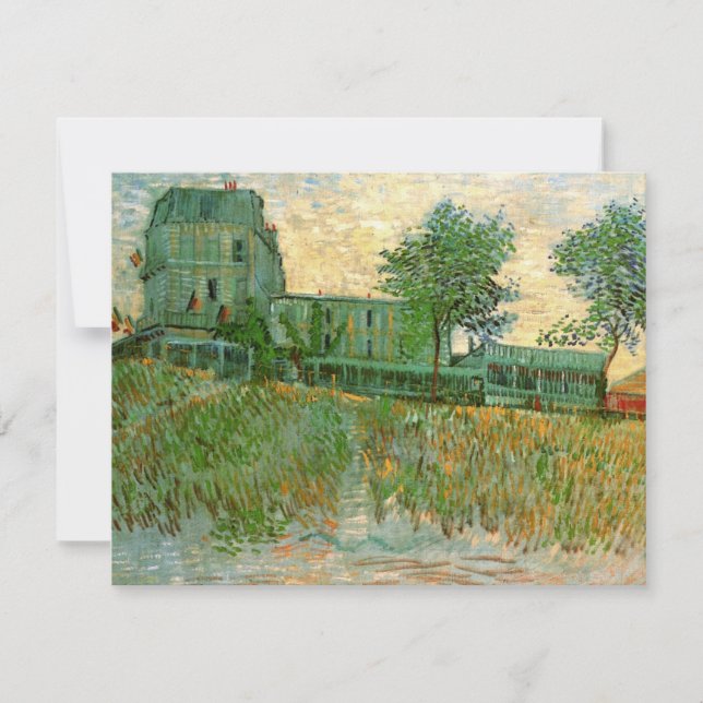 Restaurant Sirene, Asnières by Vincent van Gogh (Front)