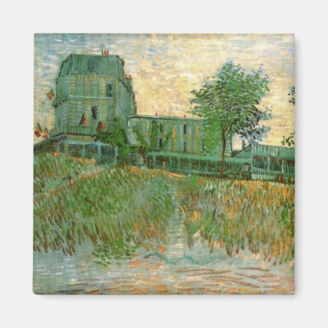 Restaurant Sirene, Asnières by Vincent van Gogh Magnet (Front)