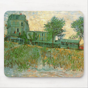 Restaurant Sirene, Asnières by Vincent van Gogh Mouse Mat