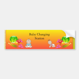 Restaurant Supplies, Baby Changing Station Sticker