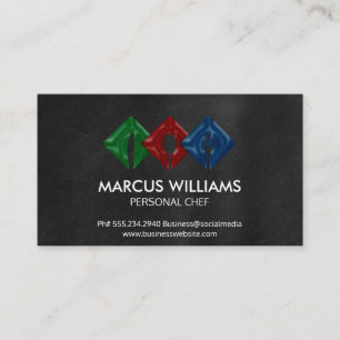 Restaurant Utensils Restaurant Culinary Business Card