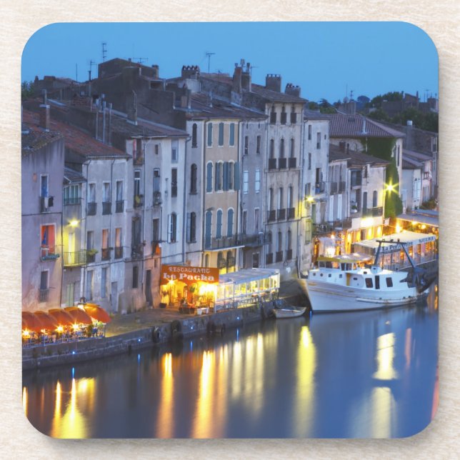 Restaurants along the l'Herault river. L'Herault 2 Coaster (Front)