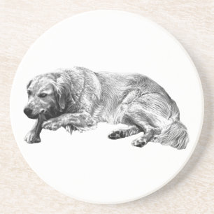 Restful Dog Coaster Makes Gatherings Warm And Rela