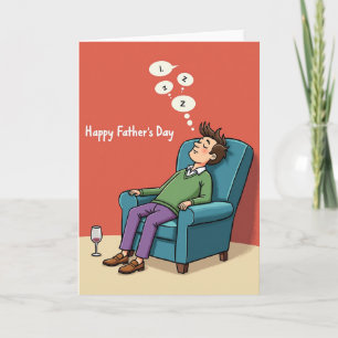 Restful Fathers Day Sketch Card