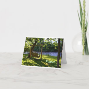Restful Swing Ride Card