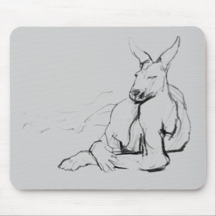 Resting Athlete Mouse Mat