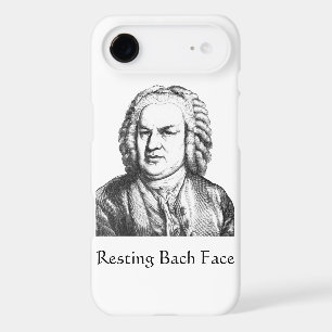 Resting Bach Face Classical Music Composer