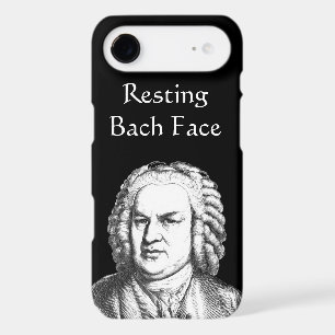 Resting Bach Face Classical Music Composer
