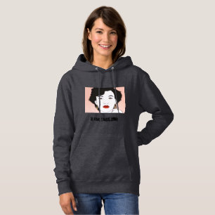 Resting beach face  hoodie