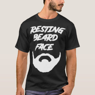 Resting Beard Face 1 T-Shirt