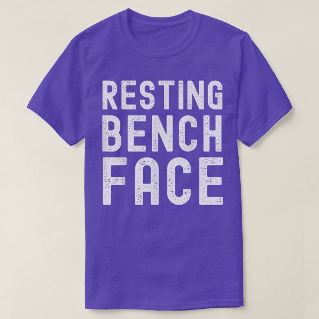 Resting Bench Face Scientist Science Lovers Microb T-Shirt (Design Front)