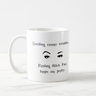 Resting Bitch Face Coffee Mug