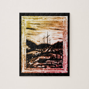 Resting Cross  Jigsaw Puzzle