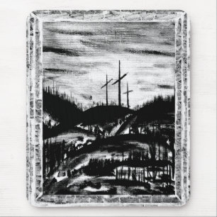 Resting Cross Mouse Mat
