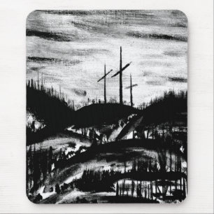 Resting Cross Mouse Mat