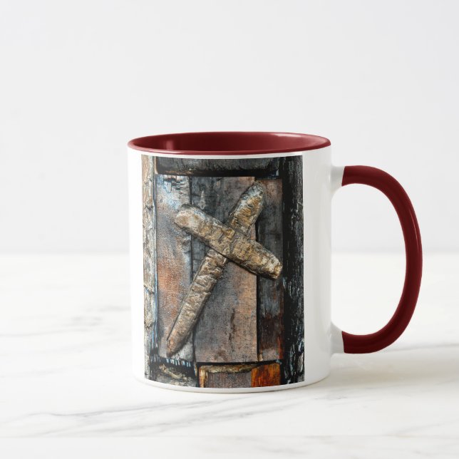 Resting Cross Mug (Right)