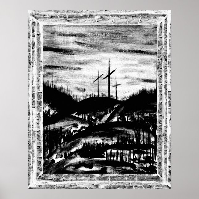 Resting Cross Poster (Front)