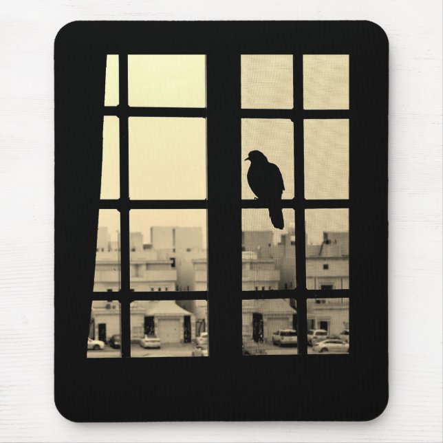 Resting Dove Mouse Mat (Front)