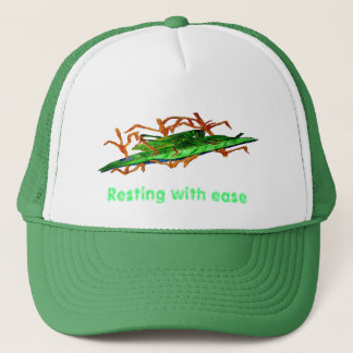 Resting Grasshopper Trucker Hat