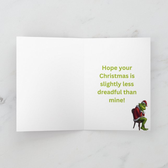 Resting grinch face card (Inside)