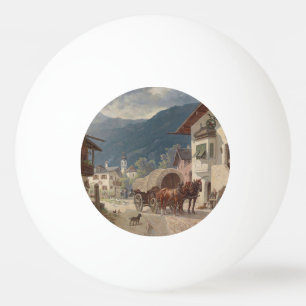 Resting in Front of the Inn – Désiré Thomassin Ping Pong Ball