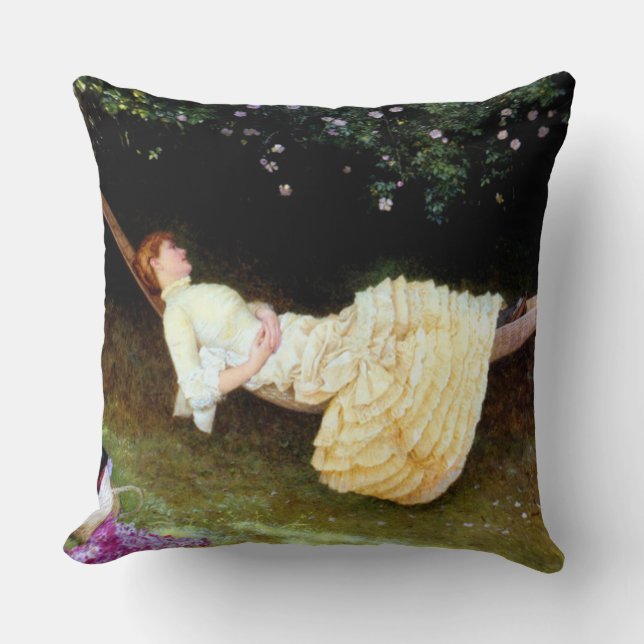 Resting in the Shade Cushion (Front)