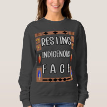 Resting Indigenous Face