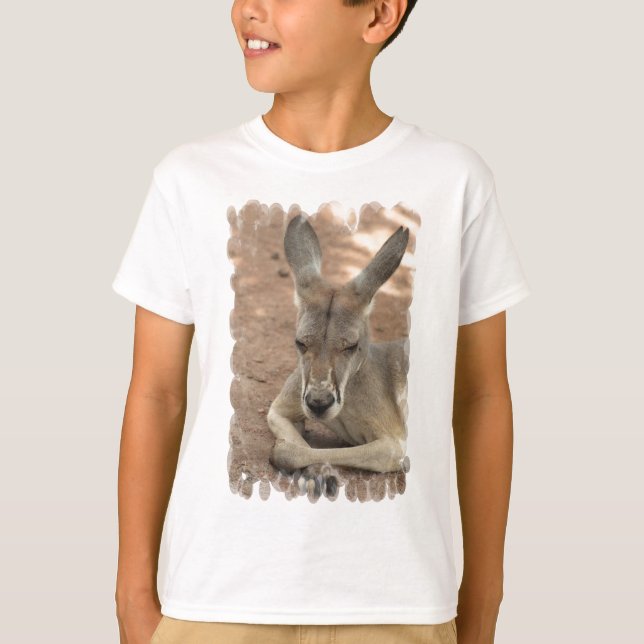 Resting Kangaroo  Youth T-Shirt (Front)