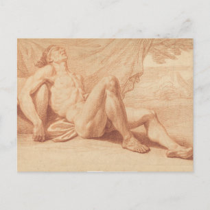 Resting Olympian Postcard