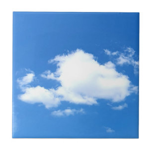 Resting on a cloud tile