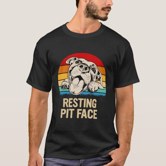 Resting Pit Face T-Shirt (Front)