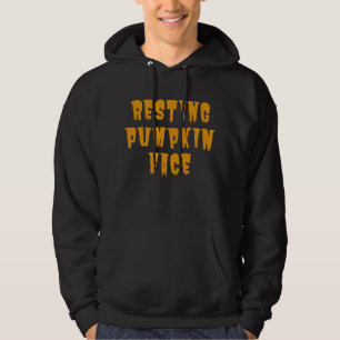 Resting Pumpkin Face - Funny Halloween 2022  Hoodie