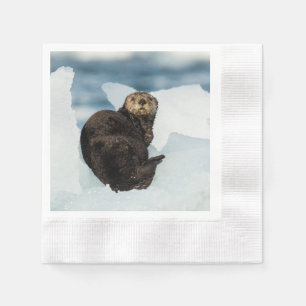 Resting Sea Otter Napkin