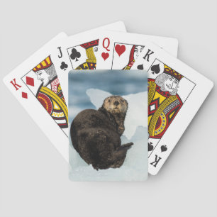 Resting Sea Otter Playing Cards