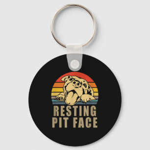 Resting T Face - Tbull Lovers Gift For Men And Wom Key Ring