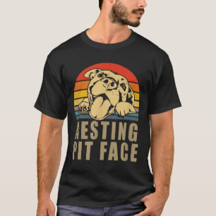 Resting T Face - Tbull Lovers Gift For Men And Wom T-Shirt
