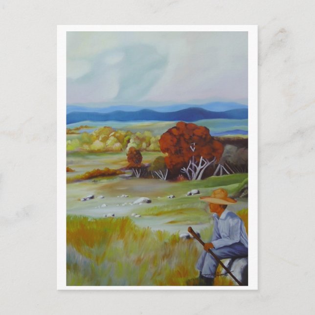 Resting Time Postcard (Front)