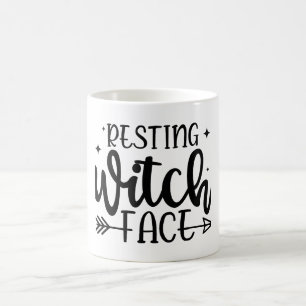 Resting Witch Face Coffee Mug