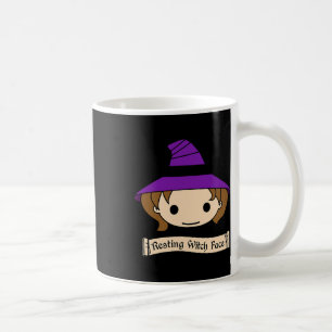 Resting Witch Face Halloween Costume Coffee Mug