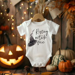 Resting Witch Face | Happy Halloween | Fun Quote | Baby Bodysuit<br><div class="desc">Resting Witch Face | Happy Halloween | Fun Quote |</div>