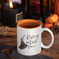 Resting Witch Face | Happy Halloween | Fun Quote |