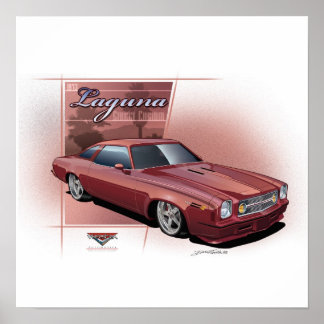 Resto Mod 1973 Laguna Poster