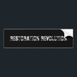RESTORATION REVOLUTION BUMPER STICKER<br><div class="desc">RR</div>