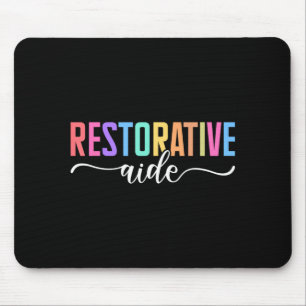 Restorative Aide Designs Unisex-Adults Black Mouse Mat