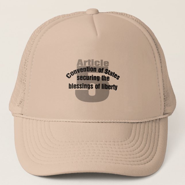 Restore American Liberties Trucker Hat (Front)