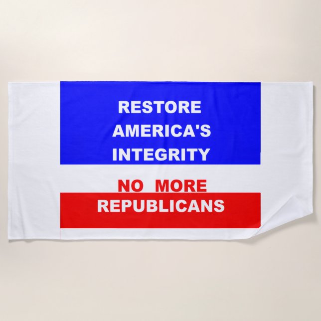 RESTORE BEACH TOWEL (Front)