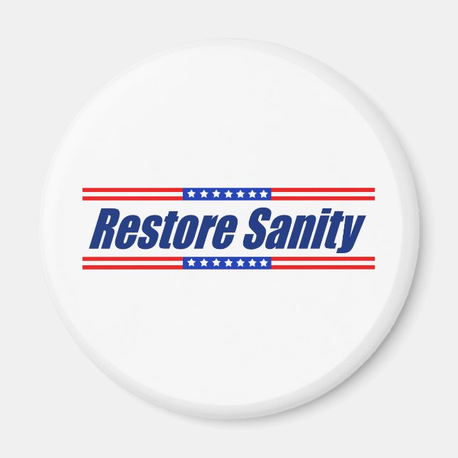 Restore Sanity Magnet (Front)