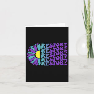 Restore Suicide Prevention Depression Awareness 1 Card